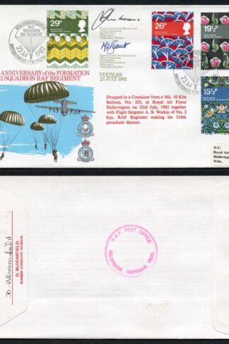 RFDC13 Textiles 23 July 1982 Signed by M.A. Basnett and J.A Mutsaars