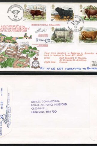 RFDC25 British Cattle Signed by M.J. Proctor and T.B. Sherrington