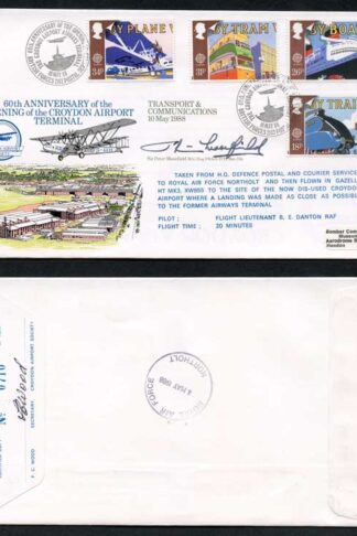 RFDC63 Transport and Communications 10 May 1988 Signed Sir Peter Masefields