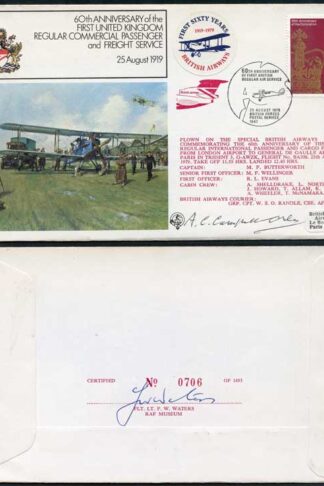 FF7c 60th UK Reg Commercial Passenger Freight Service A.C Campbell Orde