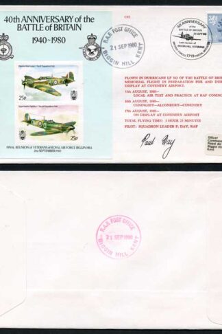C82b Freedrom of Entry into Bromley Signed by Sqn Ldr Day (D)