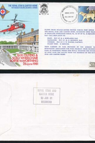 C87a The Royal Star and Garter Home Standard Cover