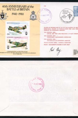 C82b Freedrom of Entry into Bromley Signed by Sqn Ldr Day