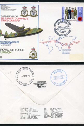 C18a The Merger of Air Support Command and Strike Command Standard Cover