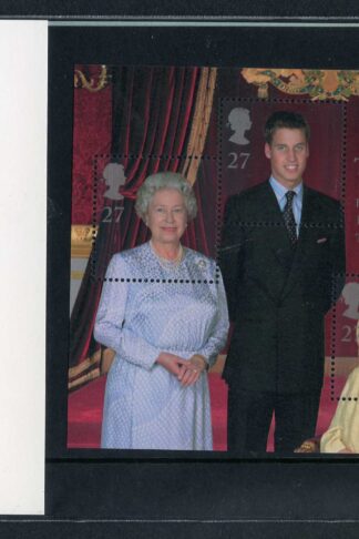 MS2161 2000 Queen Mother Mini sheet Presentation pack