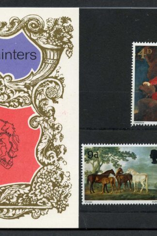 SG748-50 1967 Paintings Presentation pack