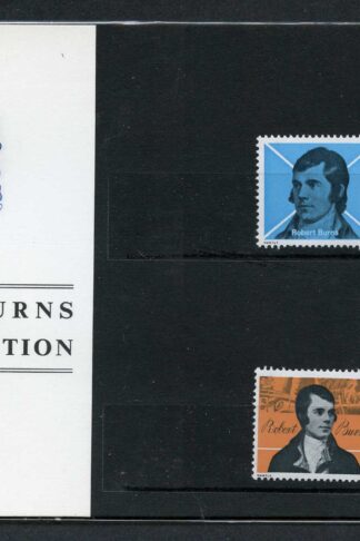 SG685-6 1966 Burns Presentation pack