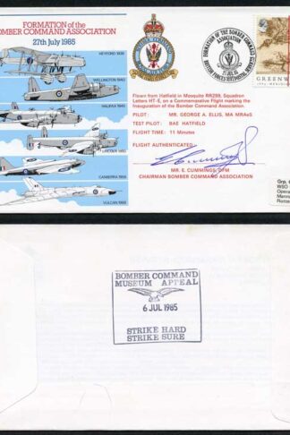 AC23b Formation of the Bomber Command Association Signed by Chairman