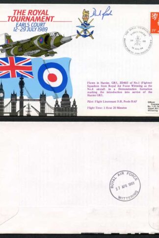 AC39b The Royal Tournament Earls Court Signed by D.R. Poole