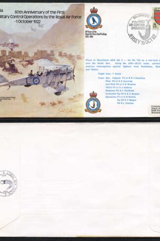 B9a D.H.9a 1st Military Control Operations by the RAF Standard Cover