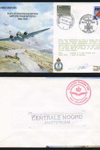 B36b Start of Operational Service with the RAF Pilot Signed Cover
