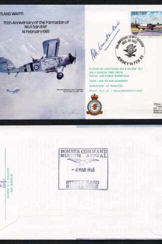 B17c 70th Ann of the Formation of No.11 Squadron Signed H. Constantine (E)