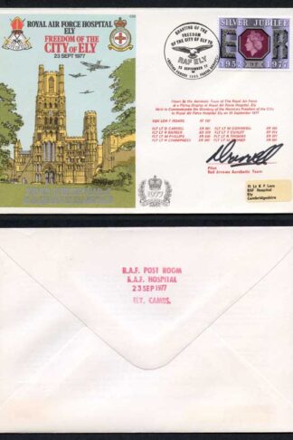 C50b Freedom of the City of Ely a Pilot of the Red Arrows Team Signed (J)