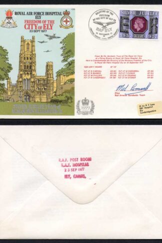 C50b Freedom of the City of Ely a Pilot of the Red Arrows Team Signed (L)