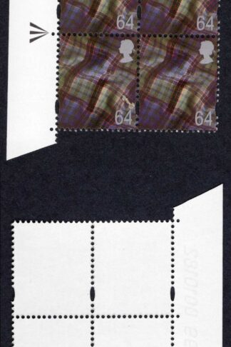 S-WONP64A Scotland Walsall 64p Warrant Block of 8 Dated 15/04/99