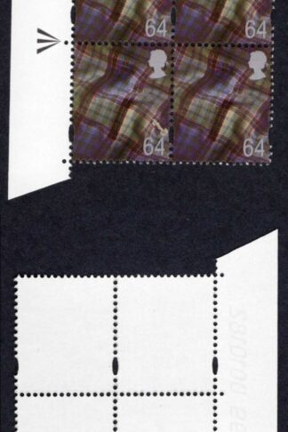 S-WONP64A Scotland Walsall 64p Warrant Block of 8 Dated 15/04/99
