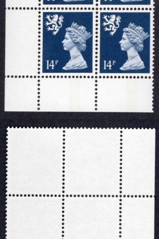 S-QFP14A 14p Deep Blue Scotland Questa CB FCP/PVA Cyl Q9/Q9 Perf P U/M