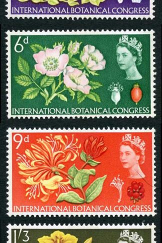 SG655p/8p 1964 Botanical Phosphor Set U/M