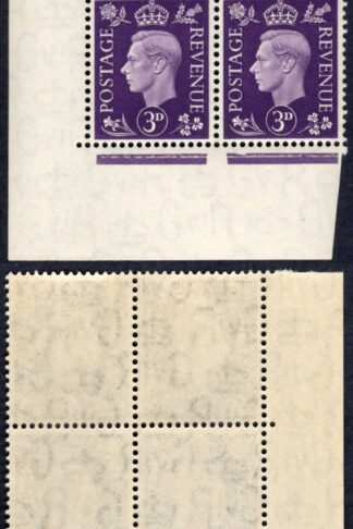 KGVI 3d Violet Control G40 Cylinder 18 dot M/M