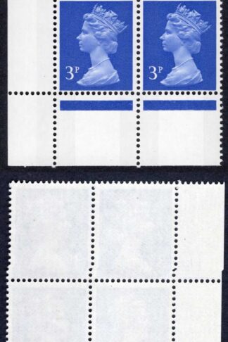 SHFG3B 3p Ultramarine Blue 2B Cyl 10 Dot p1 FCP/GA Perf R(S) U/M