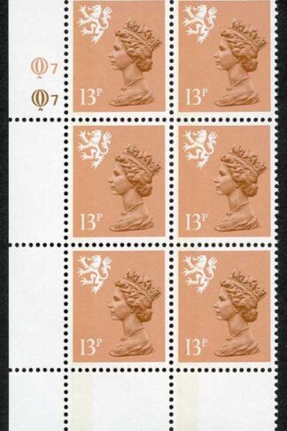 S-QFP13A 13p Chestnut Scotland Questa FCP/PVA Cyl Q7/Q7 Perf P U/M