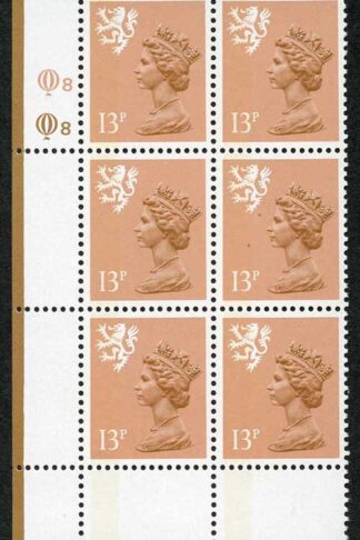 S-QFP13A 13p Chestnut Scotland Questa FCP/PVA Cyl Q8/Q8 Perf P U/M