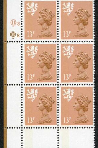 S-QFP13A 13p Chestnut Scotland Questa FCP/PVA Cyl Q8/Q8 Perf P U/M