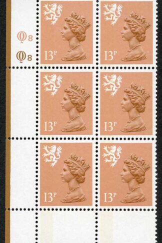 S-QFP13A 13p Chestnut Scotland Questa FCP/PVA Cyl Q8/Q8 Perf P U/M