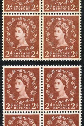 Spec S46A and S46Ad 2d Blue Phos Typo and Photo U/M Blocks of 4 (ebay 10)
