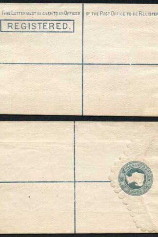 RP4 QV 2d Registered Envelope with Scalloped edge size F dated 3.8.78