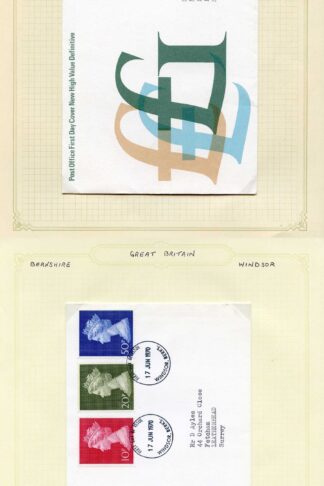 17th June 1970 and 6 Dec 1972 FDC with Windsor Pmk