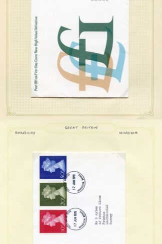 17th June 1970 and 6 Dec 1972 FDC with Windsor Pmk