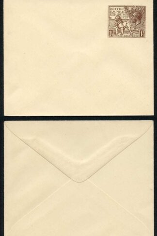 KGV 1925 Wembley 1 1/2 Envelope Mint