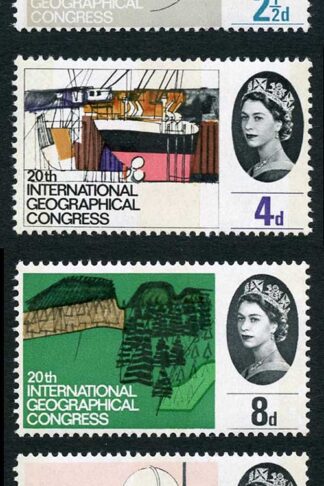 SG651p/4p 1964 Geographical Phosphor Set U/M