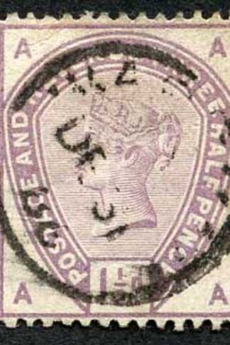 1 1/2d Lilac and Green CDS used