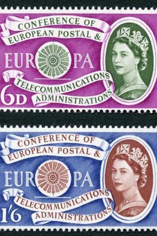 SG621/2 1960 Europa Set U/M