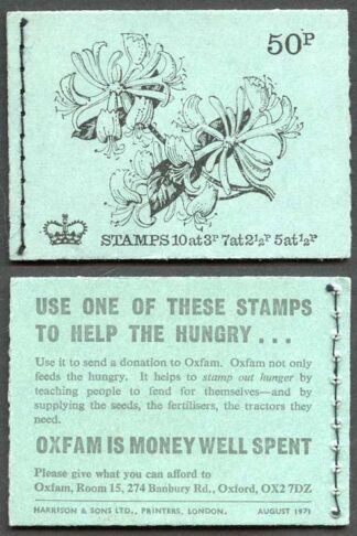DT3 50p Stitched Booklet August 1971
