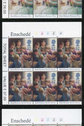 SG2001-05 1997 Enid Blyton Set in Cylinder Blocks U/M