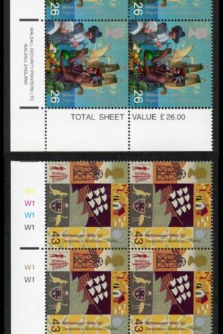 SG2084-7 1999 Settlers Set in Cylinder Blocks U/M