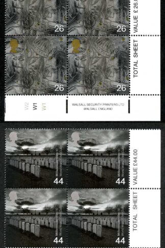 SG2111-14 1999 Soldiers Set in Cylinder Blocks of 4 U/M