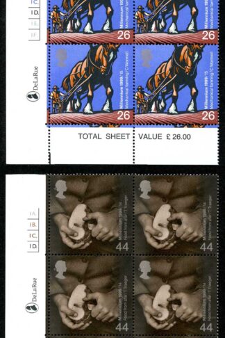 SG2107-10 1999 Farmers Set in Cylinder Blocks of 4 U/M
