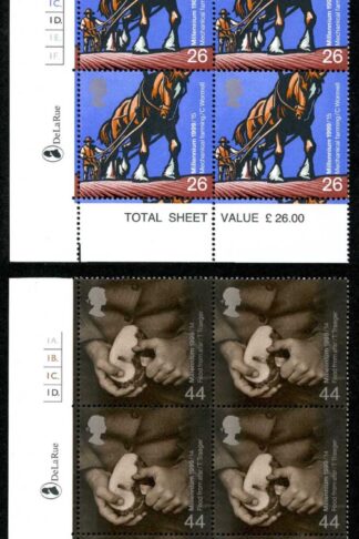 SG2107-10 1999 Farmers Set in Cylinder Blocks of 4 U/M