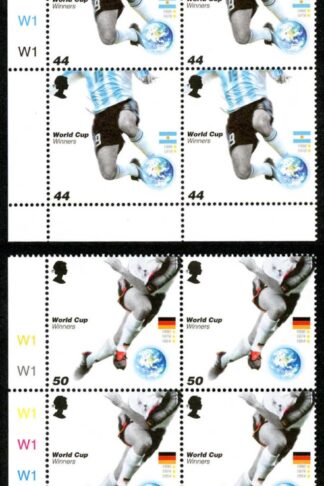 SG2628-33 2006 World Cup Set in Cylinder Blocks of 6 U/M