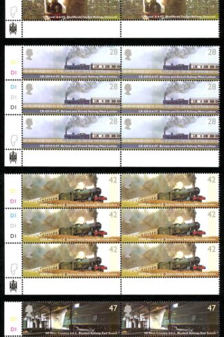 SG2417-22 2004 Locomotives Set in Cylinder Blocks of 6 U/M