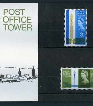SG679-80 1965 P.O.Tower Presentation Pack