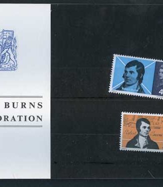 SG685-6 1966 Burns Presentation Pack