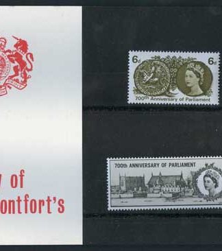 SG663-4 1965 700th Parliament Presentation Pack