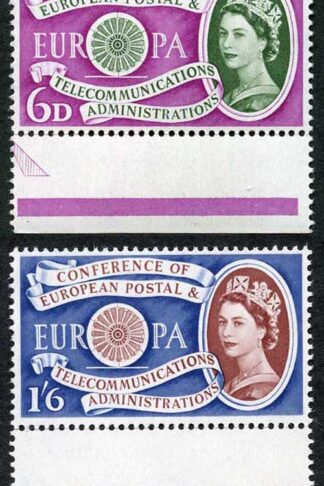 SG621/2 1960 Europa Set U/M