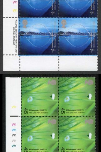 SG2148-51 2000 People and places Set in Cylinder Blocks U/M