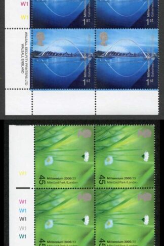 SG2148-51 2000 People and places Set in Cylinder Blocks U/M